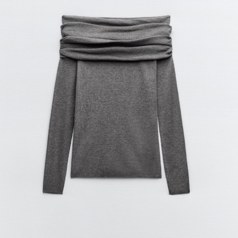 Zara Off the Shoulder Sweater